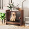 Dog Crate Indoor Dog Cage with Removable Tray and Lockable Door