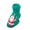 Pet Life LED Lighting Hands-Up-Santa Hooded Sweater Pet Costume