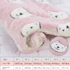 Cat dog sleeping mat warm thickened Sleeping pad blanket;  dog house warm mattress pet cushion